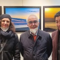 con SALVO NUGNES  e FRANCESCA BELLOLA giornalista presso Viaggio nell'Arte e OK Arte