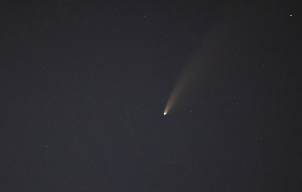La cometa Neowise 