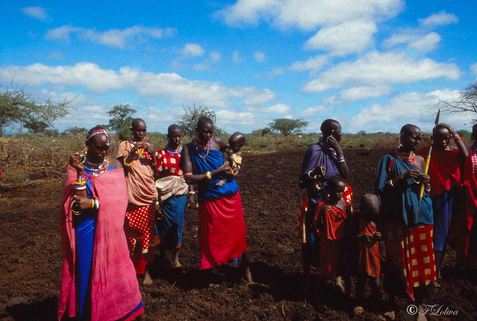 VECCHIE FOTO:KENIA 1990 /I MASAI